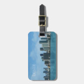 Miami Skyline Bagagelabel (Voorkant verticaal)