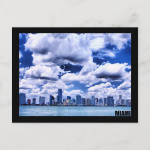 Miami skyline - Briefkaart