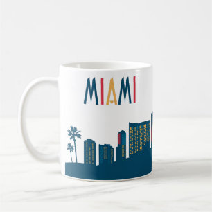 Miami Skyline Coffee Mok
