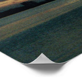 Miami Skyline, Florida Sunset Boat Poster (Hoek)