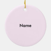 Miami Skyline Keramisch Ornament (Achterkant)