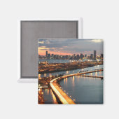 Miami Skyline Magneet (Voorkant / Achterkant)