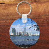 Miami Skyline Sleutelhanger (Voorkant)