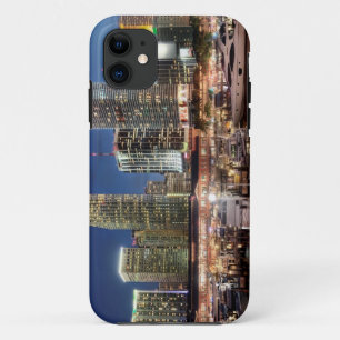 Miami skyline stad in Florida iPhone 11 Hoesje
