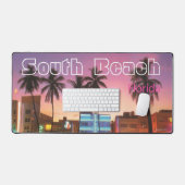 Miami South Beach, Florida Modern Cool Bureaumat (Keyboard & Muis)