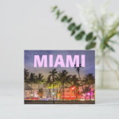MIAMI SSOUTH BEACH BRIEFKAART (Staand voorkant)