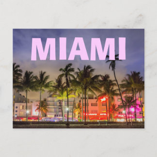 MIAMI SSOUTH BEACH BRIEFKAART