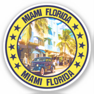 Miami Sticker