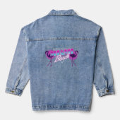 Miami strand denim jacket (Achterkant)