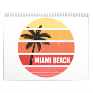 Miami strand T-Shirt Kalender