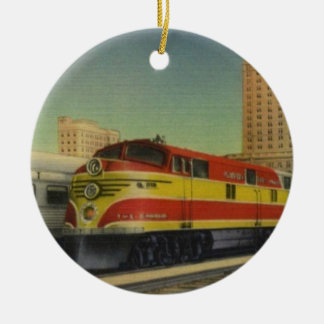 Miami Streamliner Keramisch Ornament