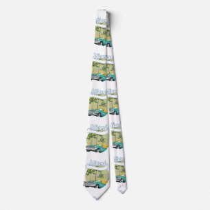 Miami Sunset logo Stropdas