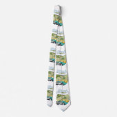 Miami Sunset logo Stropdas (Achterkant)