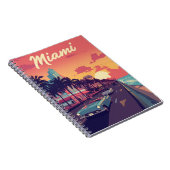 Miami Sunset Notitieboek (Rechterzijde)