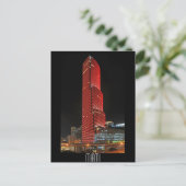 Miami Tower, reflecties van rood Briefkaart (Staand voorkant)