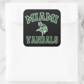 Miami Vandals Vierkante Sticker (Tas)
