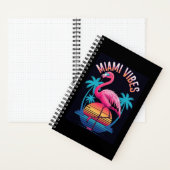 Miami Vibes Summer Flamingo Design-63454 Notitieboek (Binnen)