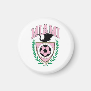 Miami Voetbal Varsity Stijl Magneet
