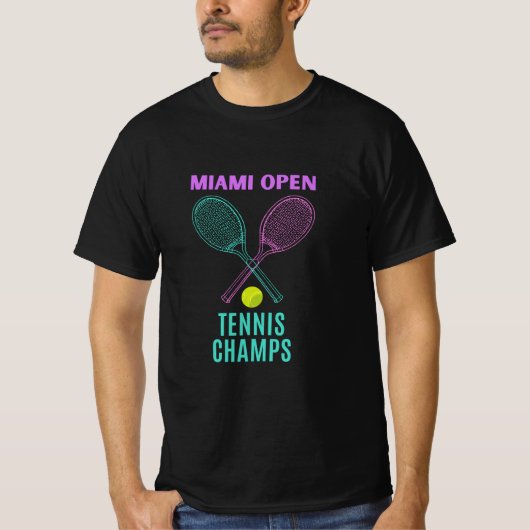 Miani Open Tennis Champs T-Shirt (Devant)