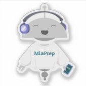 MiaPrep-trui sticker (Voorkant)