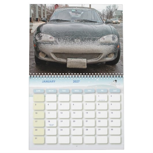 Miata Club Calendar Kalender (Jan 2027)