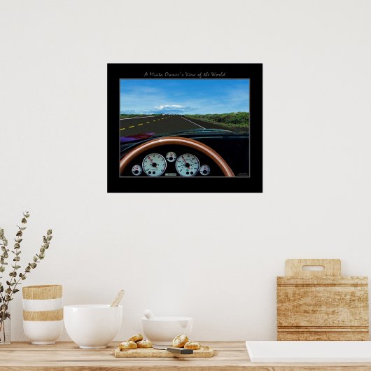 MIATA-POSTER POSTER (Keuken)