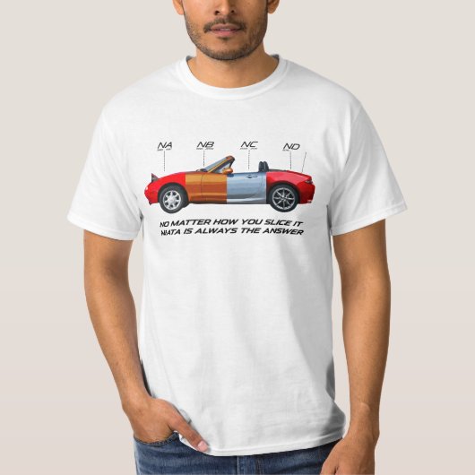 Miatas Sliced T-shirt (Voorkant)