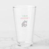 MIAUW KERSTKAT GLAS (Achterkant)