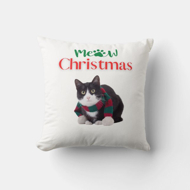 MIAUW KERSTKAT KUSSEN (Voorkant)