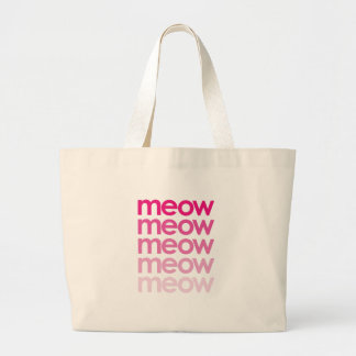 miauw meow grote tote bag