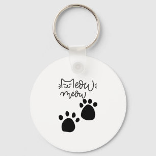 MIAUW MIAUW CAT LOVERS DESIGN #CatLady #FelineFash Sleutelhanger