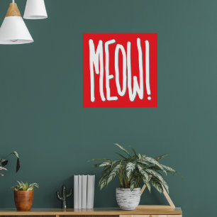 Miauw! Poster