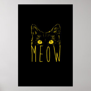 Miauw - Poster