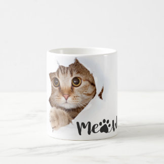 "miauw" schattige Cat Mok