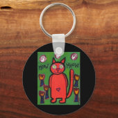 miauw Sleutelhanger (Voorkant)