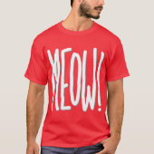 Miauw! T-shirt (Voorkant)