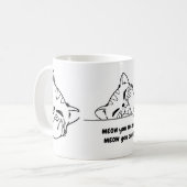 MIAUW UW BERICHT - CUSTOM CAT MOK! KOFFIEMOK (Voorkant links)