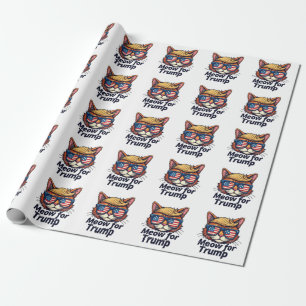 Miauw voor Trump maakt katten weer veilig bij verk Cadeaupapier