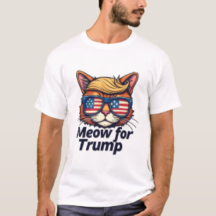 Miauw voor Trump maakt katten weer veilig bij verk T-shirt