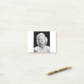 MIC01BWRD-V3 Kijk of Love Emerald Heart.tif Post-it® Notes (Op bureau)