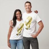 Mic Check/Statick Draag T-shirt (Unisex)