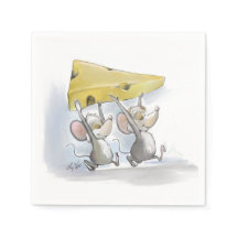 Mic en Mac die de kaas binnenhalen