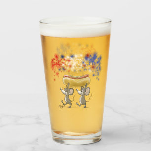 Mic en Mac's vierde picknick Glass Cup Glas