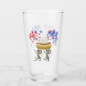 Mic en Mac's vierde picknick Glass Cup Glas (Voorkant)