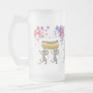 Mic Et Mac Pique-Nuit Pique-Nique De 4 juillet Mug