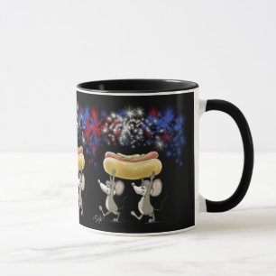 Mic Et Mac's 4 juillet Night Picnic Mug