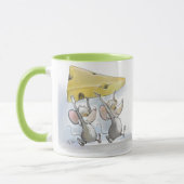Mic & Mac Apportant Dans La Mug De Fromage (Gauche)