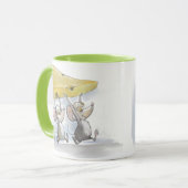 Mic & Mac Apportant Dans La Mug De Fromage (Devant gauche)