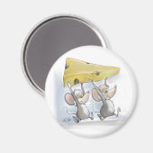 Mic & Mac Apportant Dans Le Magnet Au Fromage (Recto/Verso)