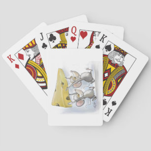 Mic & Mac Apportant Le Fromage Cartes De Jeu